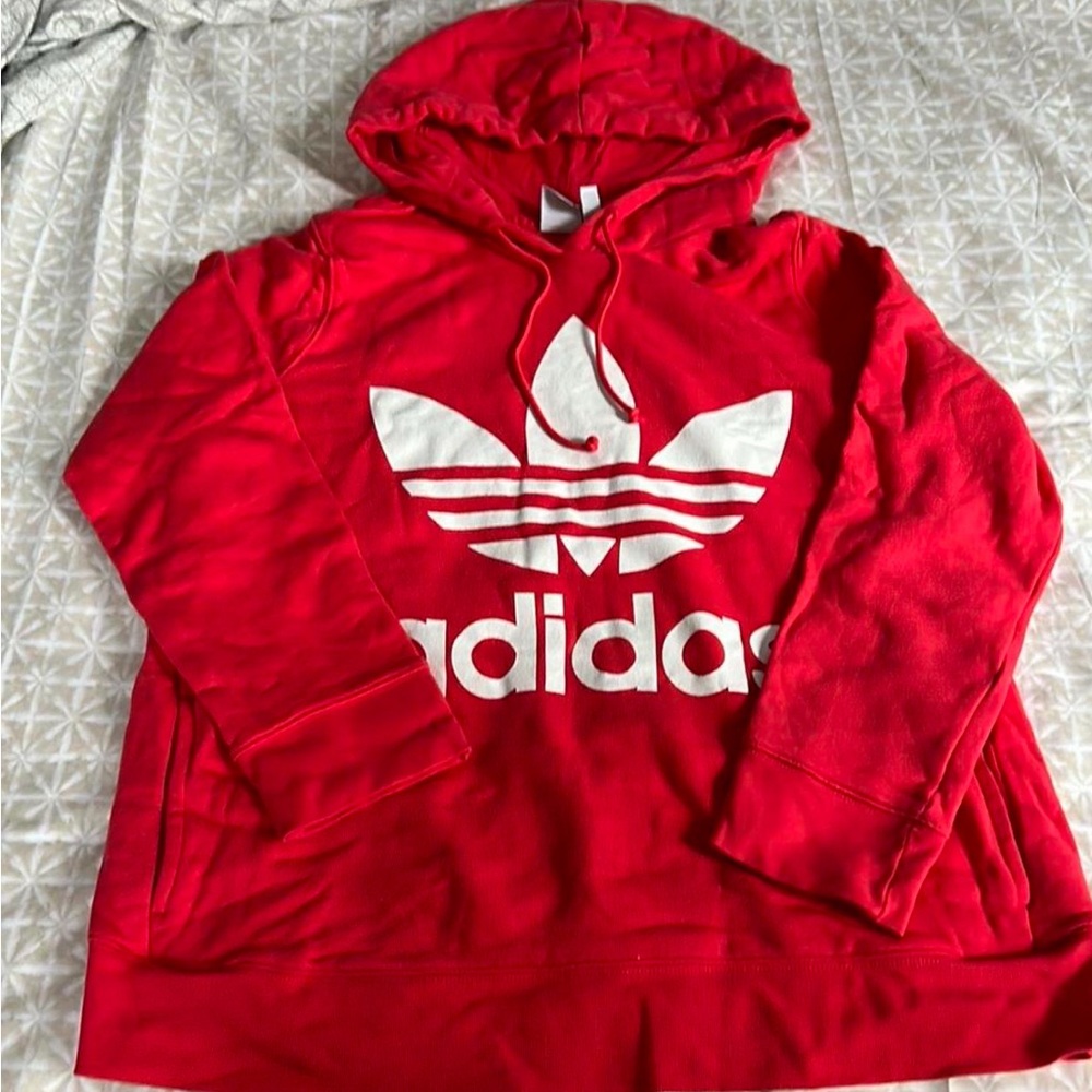 Adidas Vibrant Red Sweatshirt
